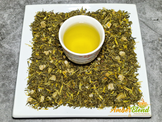 Green Tea Infusion -Amber Gold- Melon, Papaya, Orange [Green Tea Infusion]