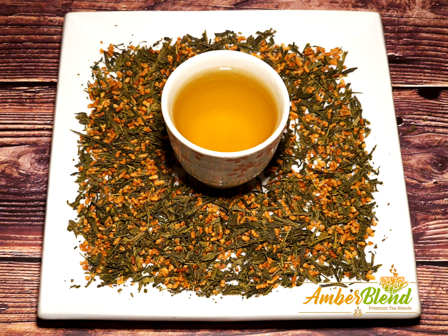 Genmaicha Green Tea, Premium Japanese, Brown Roasted Rice Tea [Green Tea Infusion]