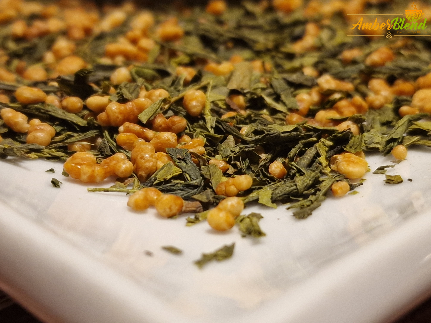 Genmaicha Green Tea, Premium Japanese, Brown Roasted Rice Tea [Green Tea Infusion]